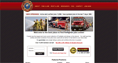 Desktop Screenshot of firejobs.com