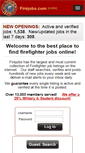 Mobile Screenshot of firejobs.com